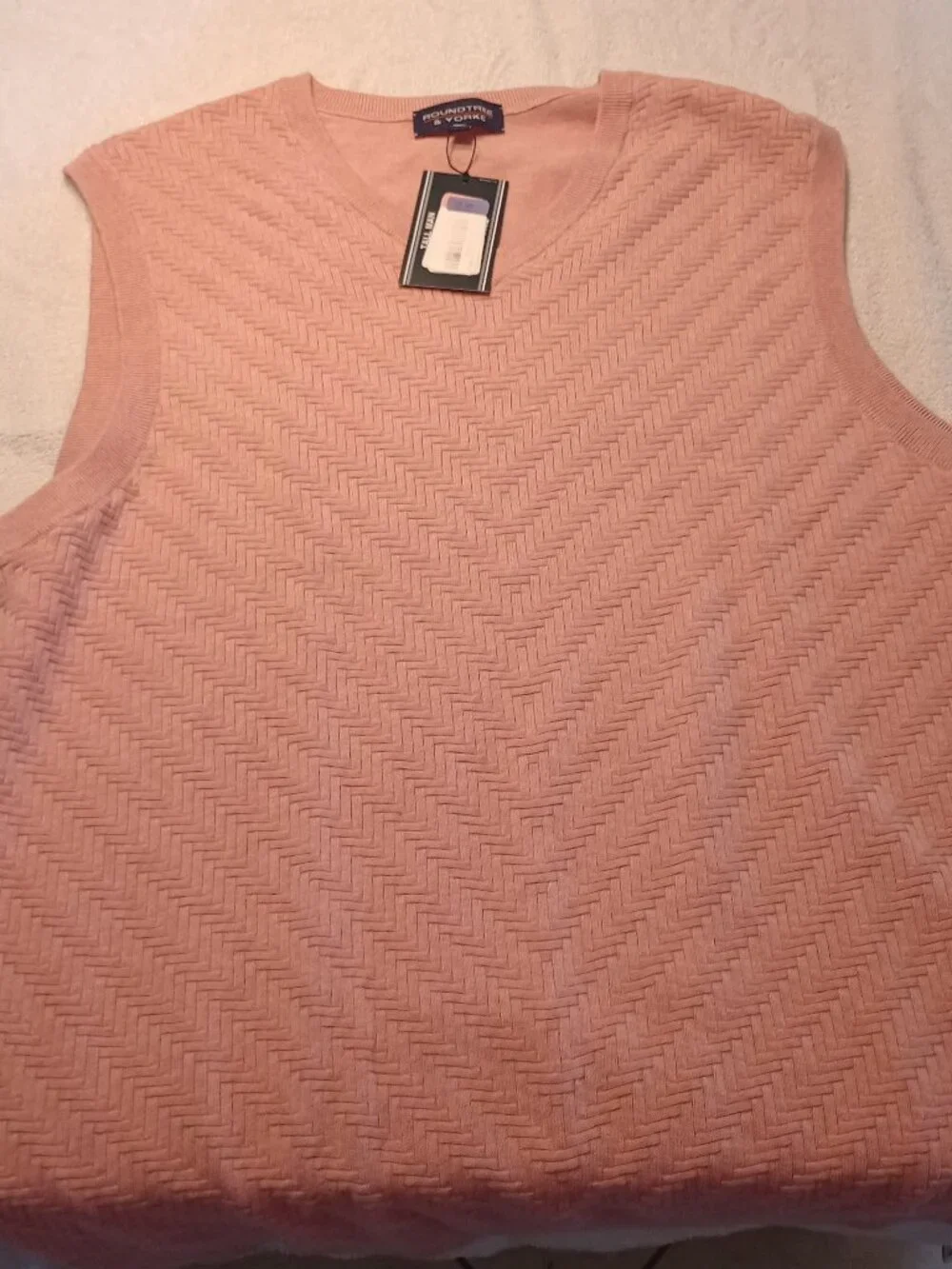 Men's sweater vest, sleeveless